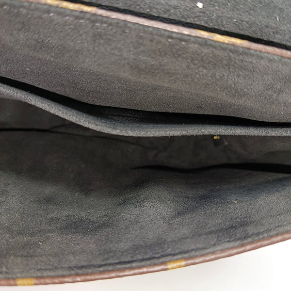 Authenticated pre-owned LOCKY BB Monogram Coated Canvas Brown - Shoulder Bag at Looply