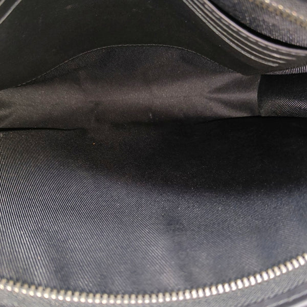 Pochette Voyag MM Monogram Coated Canvas Black