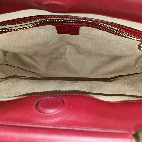 Nymphaea Medium Calfskin Red