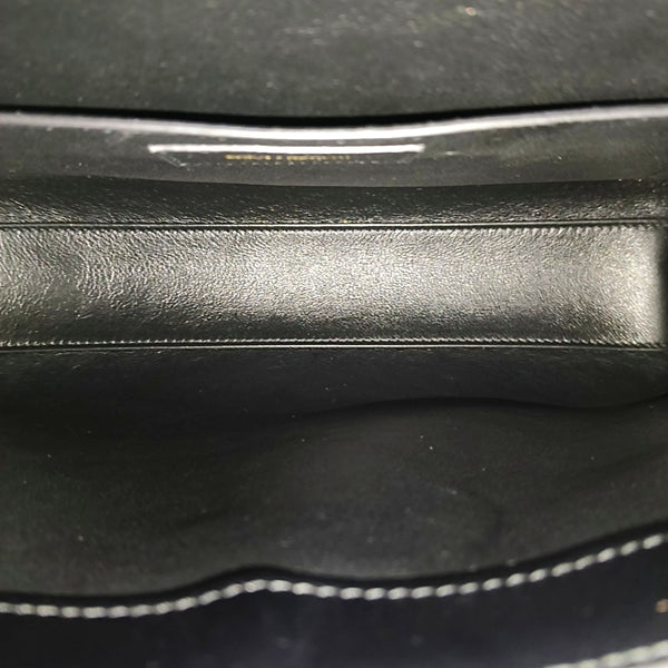 MANHATTAN Medium Calfskin Black