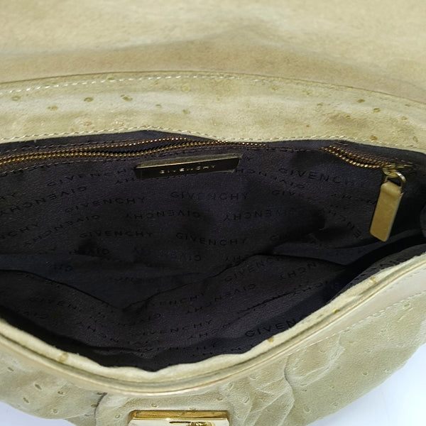 Suede Shoulder Bag Brown