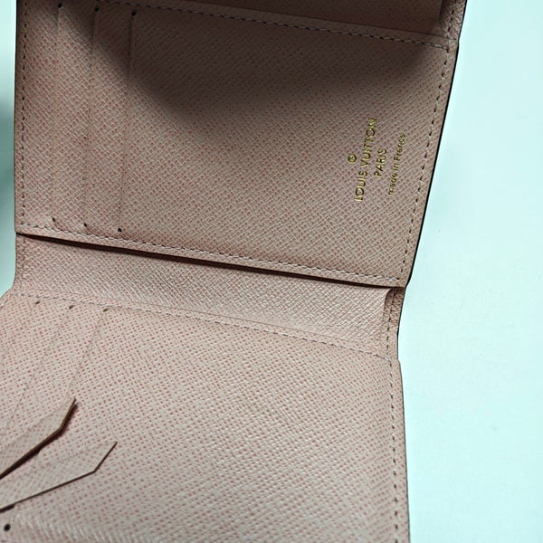 VICTORINE Monogram Coated Canvas Brown Wallet