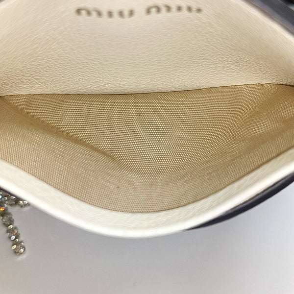 Fringed Calfskin White