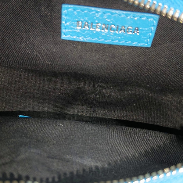 Le Cagole Mini Lambskin Blue