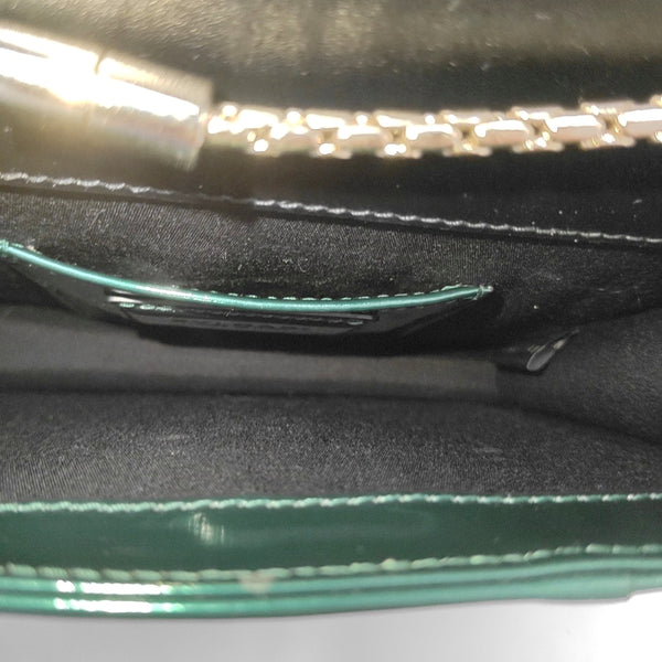 SERPENTI FOREVER Small Patent Leather Green