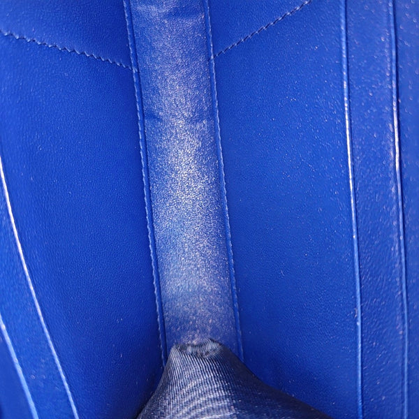 Diorama Small Cannage Calfskin Blue