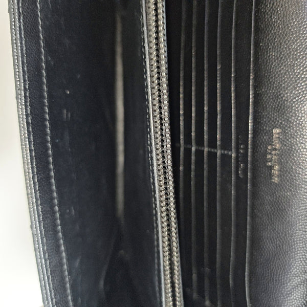 MONOGRAM Medium Chevron Calfskin Black
