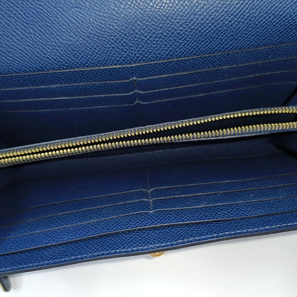 Kelly 20 Epsom Blue Wallet