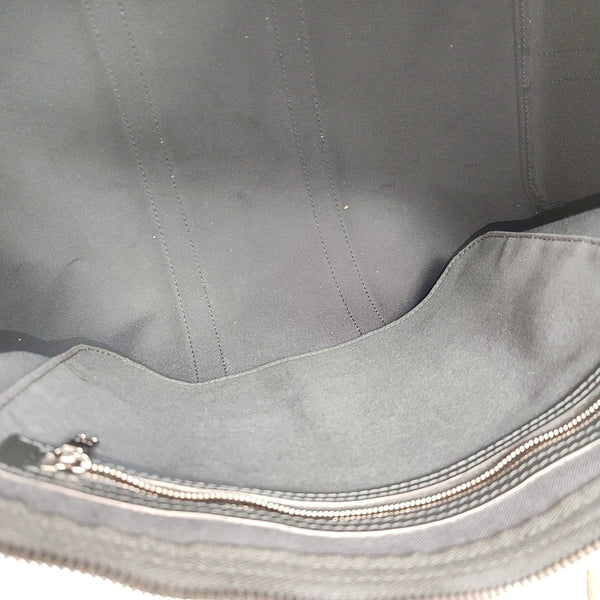 KEEPALL 45 Monogram Coated Canvas Black