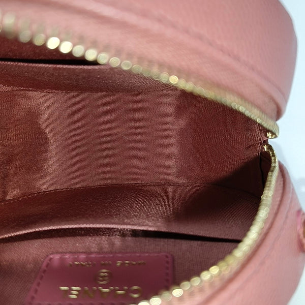 FILIGREE Mini Quilted Grained Calfskin Pink