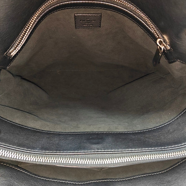 LILIA Monogram Calfskin Black