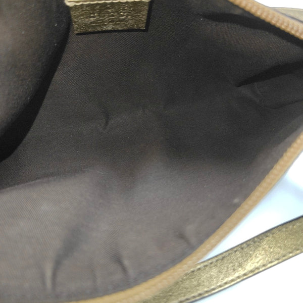 Monogram Canvas Top Handle Bag Brown