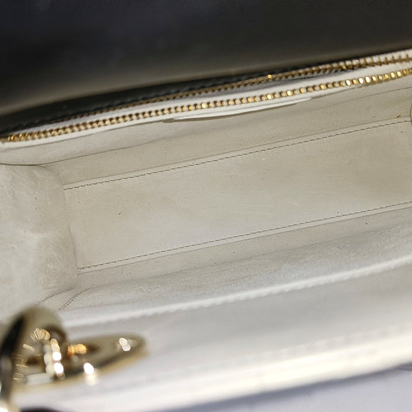 Lady Dior Small Cannage Lambskin White