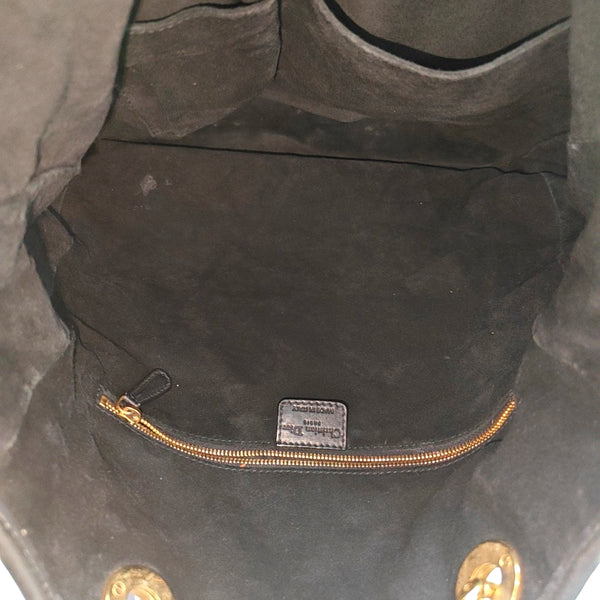 Cannage Calfskin Tote Bag Black