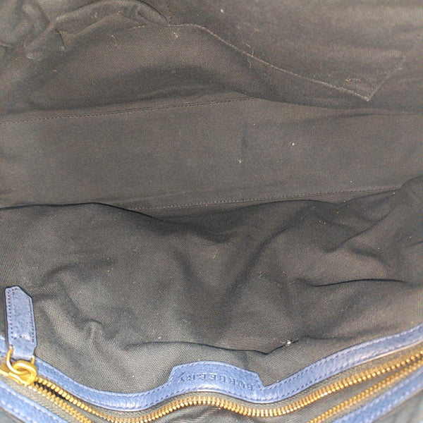 Fabric Shoulder Bag Blue