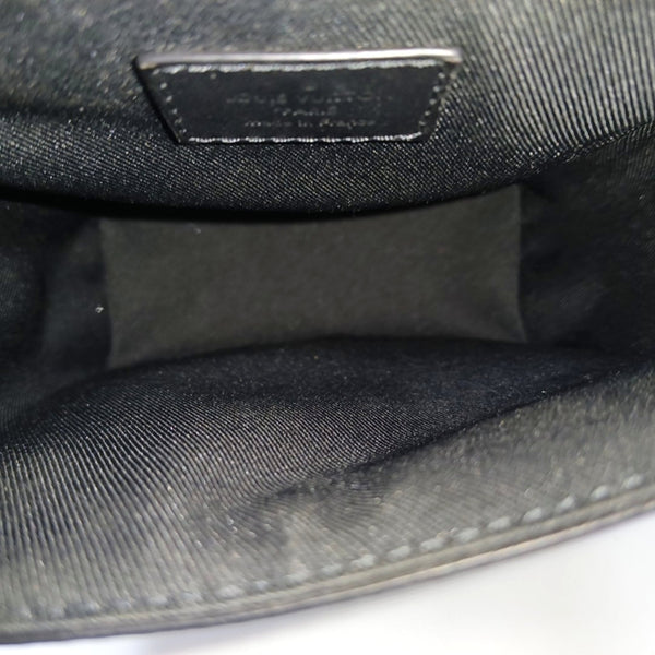 STEAMER Extra Small Monogram Coated Canvas Black