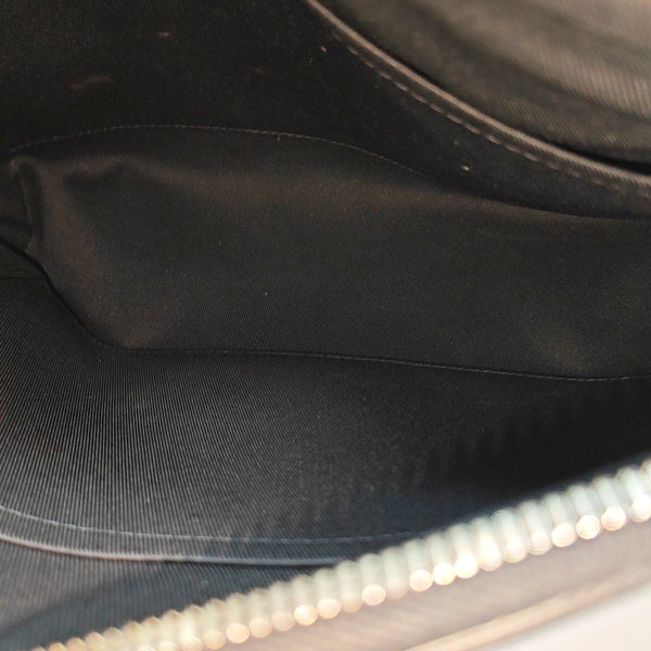 MICK Damier Graphite Coated Canvas Gray