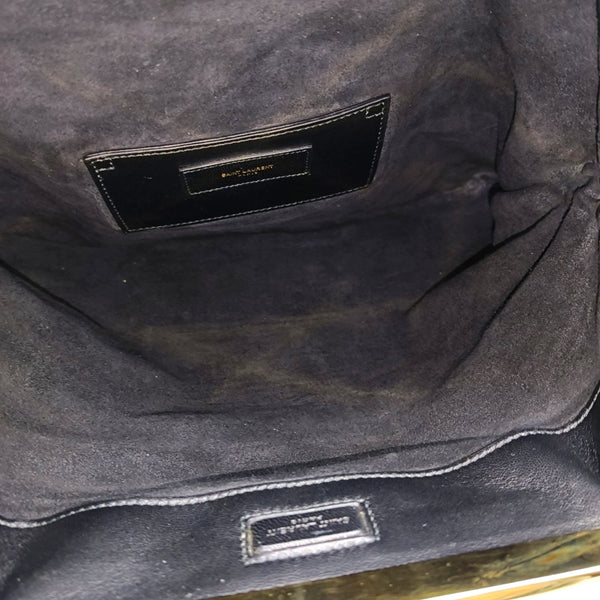 Suede Clutch Black