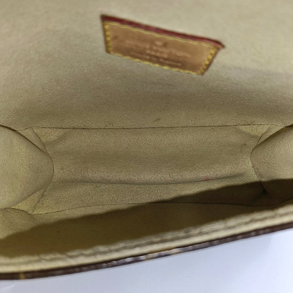 SAUMUR BB Monogram Coated Canvas Brown