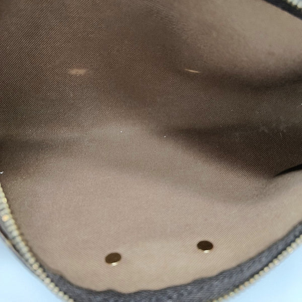 EVA Monogram Coated Canvas Brown