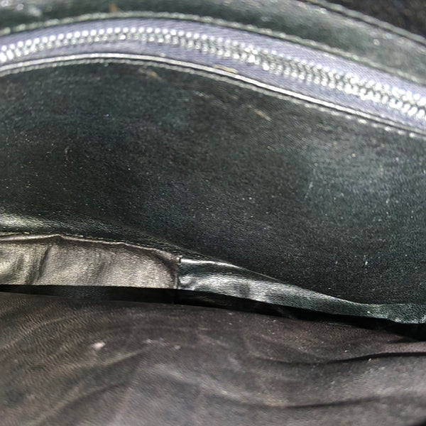 Calfskin Shoulder Bag Black