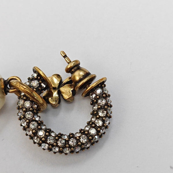 J'adior Metal Gold Earrings