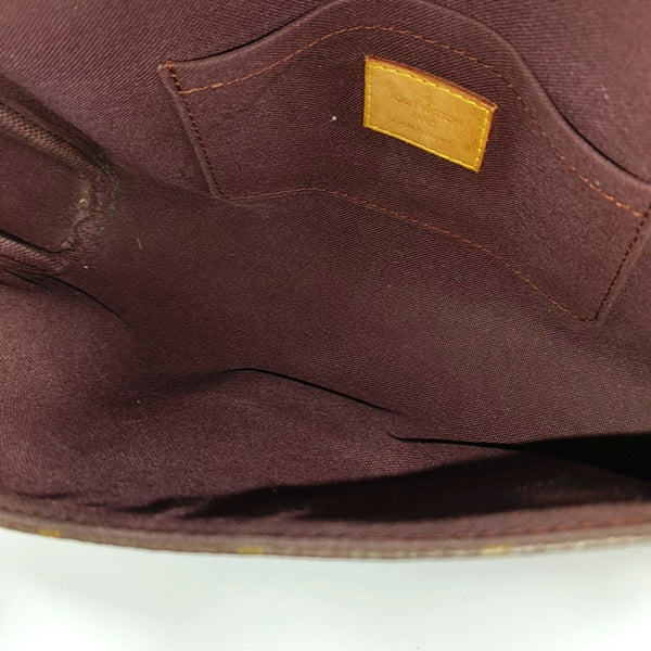FAVORITE MM Monogram Coated Canvas Brown