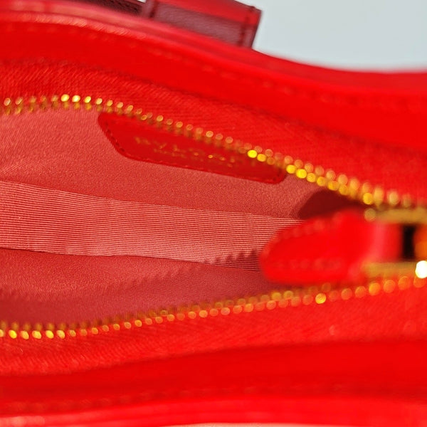 SERPENTI ELLIPSE Mini Calfskin Red