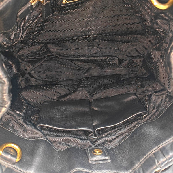 Gaufre Calfskin Black