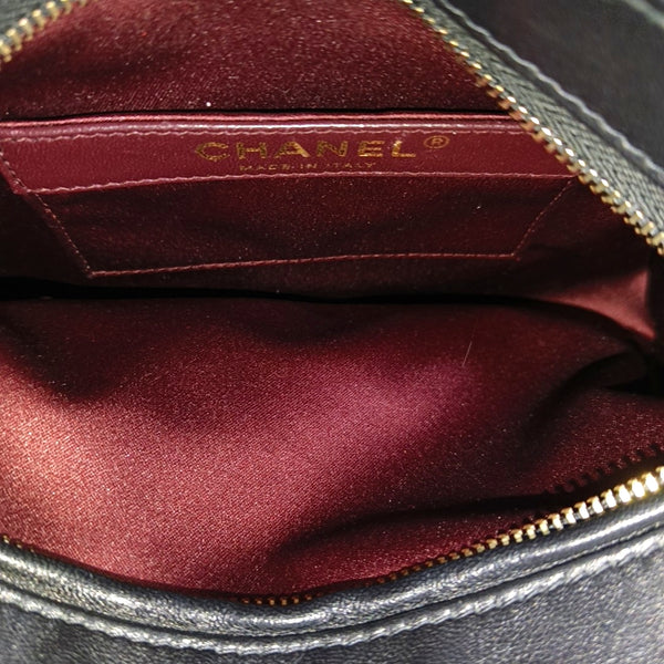 Lambskin Shoulder Bag Black