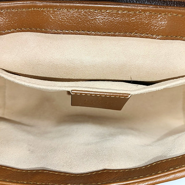 GG Marmont Small Quilted Calfskin Brown