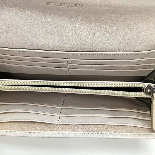 Coated Canvas Wallet Gray