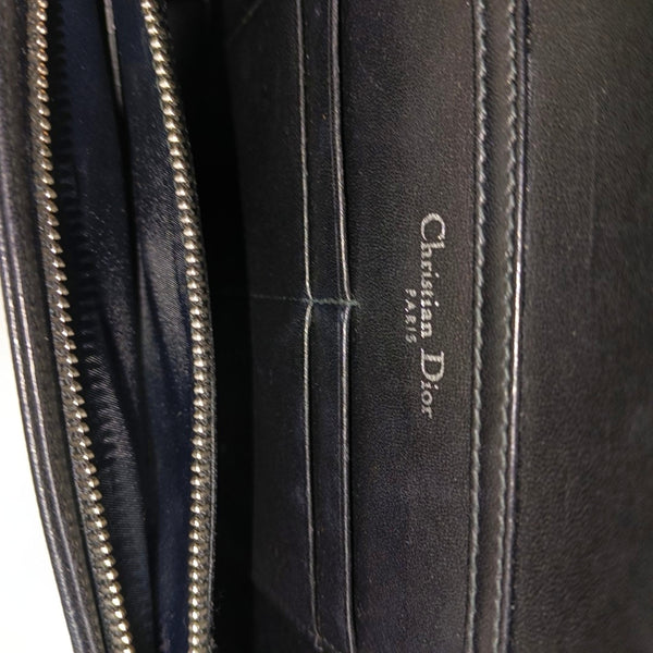 Diorama Cannage Calfskin Black