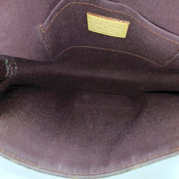 FAVORITE MM Monogram Coated Canvas Brown