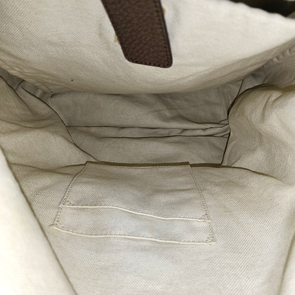 Courrier Monogram Coated Canvas Beige