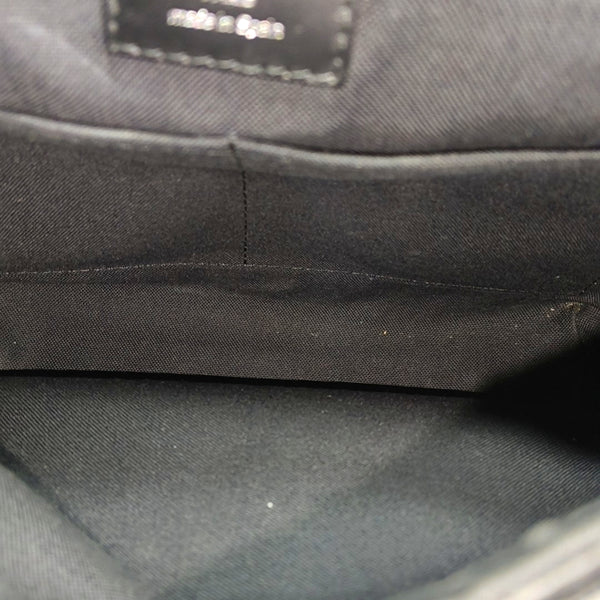 DISTRICT PM Damier Graphite Coated Canvas Gray