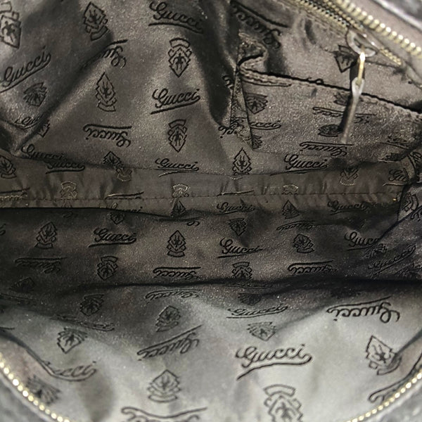 GG Imprime Monogram Calfskin Black