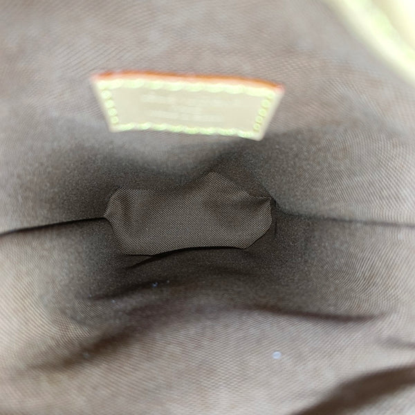 FOLD ME Monogram Coated Canvas Brown