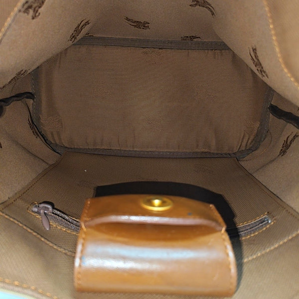 Canvas Shoulder Bag Beige