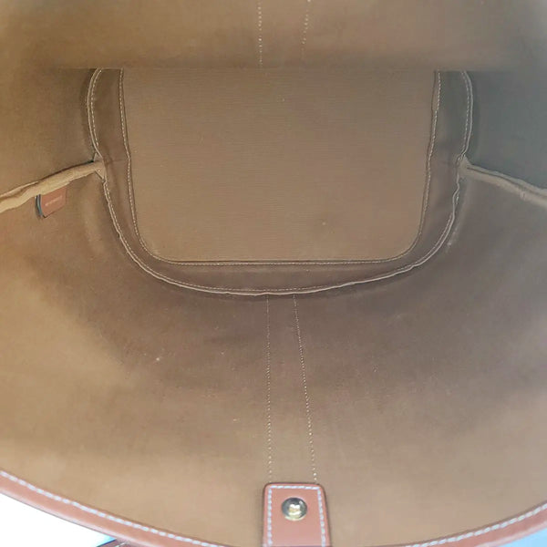 TRIOMPHE CANVAS Medium Coated Canvas Brown