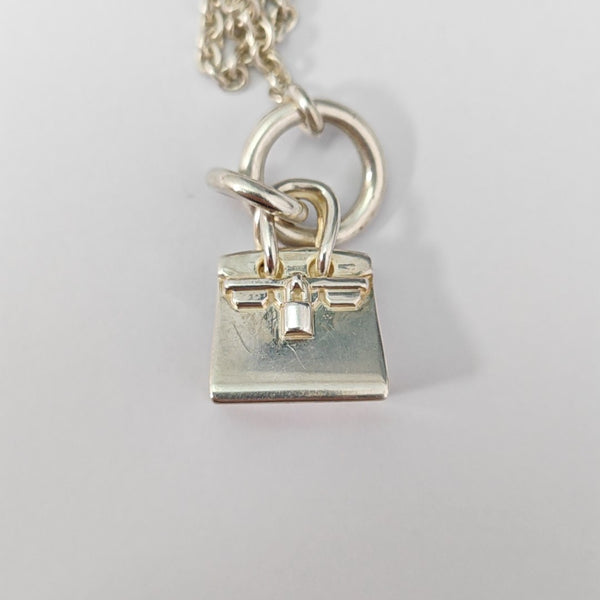 Amulettes Birkin 925 Sterling Silver Necklace