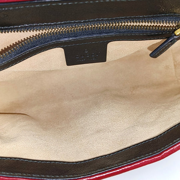 GG Marmont Medium Quilted Calfskin Multicolor