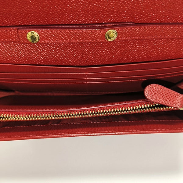 Gancini Calfskin Red