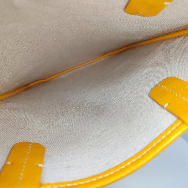 Poitiers Coated Canvas Yellow