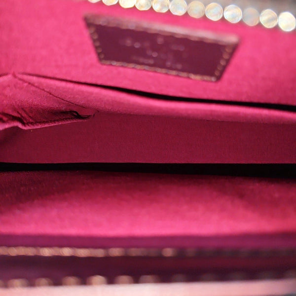 ALLSTON Monogram Patent Leather Red