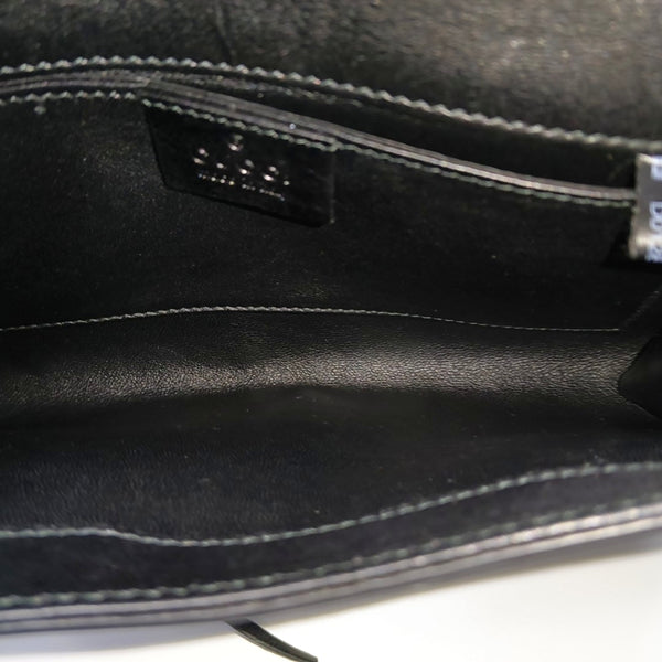 Emily Chain Calfskin Black