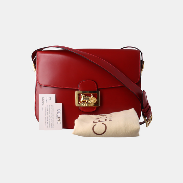 SULKY Medium Calfskin Red