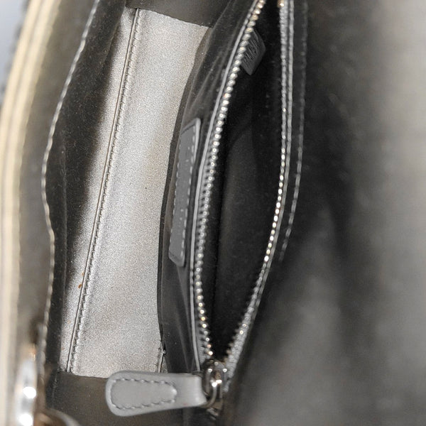 Lady Dior Mini Calfskin Gray