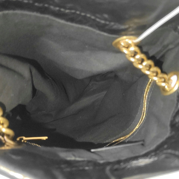 Calfskin Shoulder Bag Black