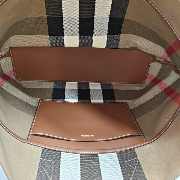 Fabric Tote Bag Beige